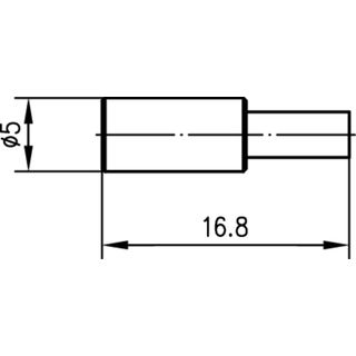 MCX-Kabelbuchse Cr/Cr Au K 02252-D406 (Telegrtner J01271A0181)