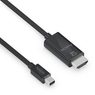 Premium Aktives 4K mini DisplayPort / HDMI Kabel ? 1,50m, schwarz