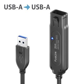 Active Premium USB 3.2 USB-A Verlngerungskabel - 5.00m