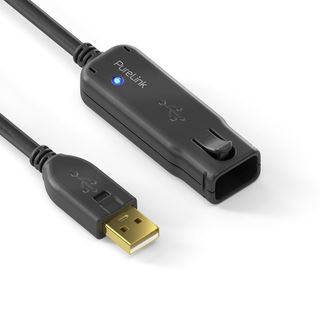 Premium Aktiv USB 2.0 USB-A Verlngerungskabel - 24.00m