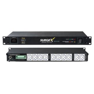 SurgeX Remote Turn-On Fern-Ein/Aus-Schaltung, 1HE, 15A / 240V, 10x IEC C13
