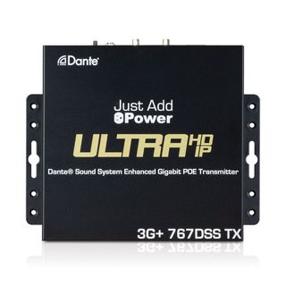 JustAddPower - 4K HDMI over IP Sender mit Dante
