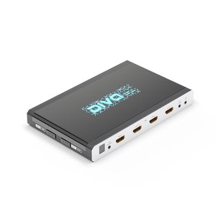 Diva - 4x2 4K 18Gbps HDMI Matrix Switcher mit HDR Converter, Input Lag Tester & Ambient Light