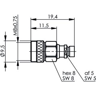 1.5-3.5 Kabelstecker Screw G10 (UT-141) (Telegrtner J01480A0001)
