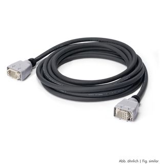 Multicore-Kabel AES / EBU, DMX & Power | 04/00 | Multipinstecker | Multipinbuchse | Monolith | 25,00m