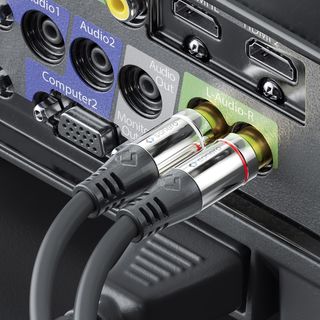 Premium 3,5mm Klinke auf L/R Cinch Stereo Audio Kabel ? 10,00m