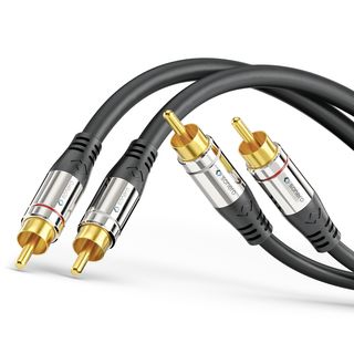 Premium L/R Cinch Stereo Audio Kabel ? 5,00m