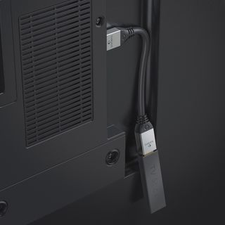 4K High Speed HDMI Portsaver Adapter mit Ethernet Kanal, 0,25m