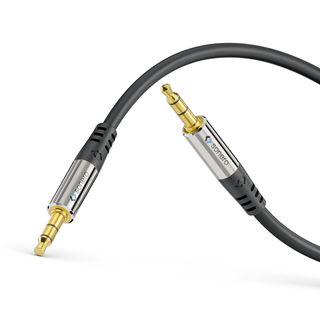 Premium 3,5mm Klinke Stereo Audio Kabel mit geraden Steckern ? 1,00m
