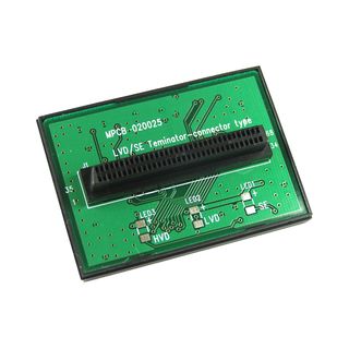 InLine SCSI U320 LVD/SE Terminator, intern 68pol mini Sub D Buchse, T-Form