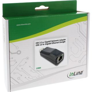 InLine USB 3.0 Netzwerkadapter, Gigabit Netzwerk