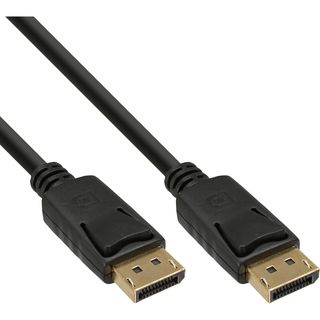 30er Bulk-Pack InLine DisplayPort Kabel, 4K2K, schwarz, vergoldete Kontakte, 2m