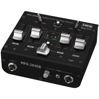 3-Kanal-Stereo-DJ-Mischpult MPX-20USB