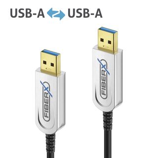 USB 3.2* USB-A AOC Glasfaser Kabel ? 50,00m