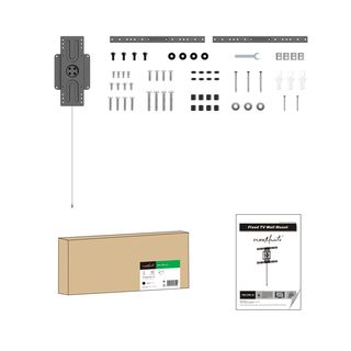 PureMounts Whiteboard Halterung - Rotation - VESA 200-600, schwarz