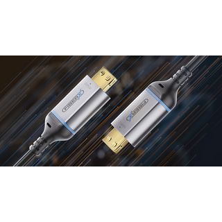 Zertifiziertes 8K Ultra High Speed HDMI AOC Glasfaser Kabel ? 15,00m