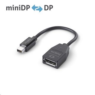Premium 4K mini DisplayPort / DisplayPort Portsaver ? schwarz
