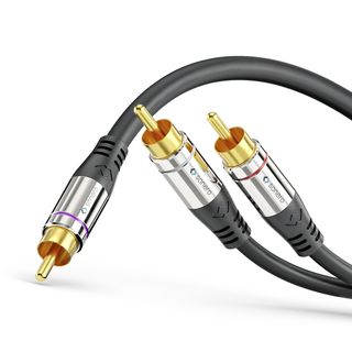 Premium Cinch Audio Y-Kabel ? 10,00m