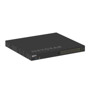 NETGEAR AV Line Managed Switch 24 x 1 G Ultra90 PoE++ 802.3bt 1440 W M4250-26G4F-PoE++