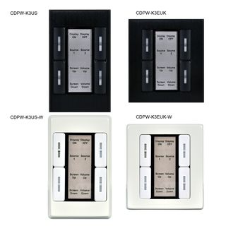 8-Button Control Keypad - Cypress CDPW-K3 Series-W