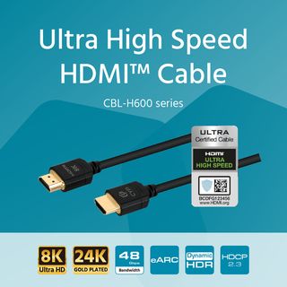 8K Ultra High Speed HDMI Cable - Cypress 8K Ultra High Speed HDMI Cable (CBL-H600)