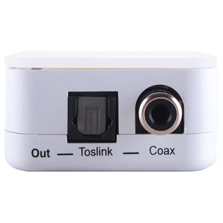 Coax to Toslink 2 Way Converter & Repeater - Cypress DCT-2