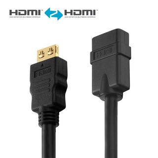 Zertifiziertes 4K Premium High Speed HDMI Verlngerungskabel ? 0,50m