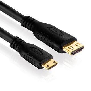 Zertifiziertes 4K Premium High Speed mini HDMI / HDMI Kabel ? 1,00m
