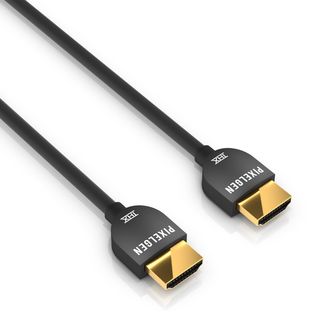 4K 18Gbps High Speed HDMI Kabel mit Ethernet - THX zertifiziert - 0,50m, dunkelgrau