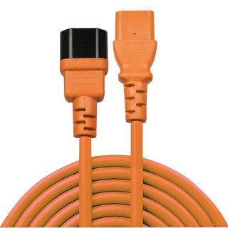 0,5m IEC Verlngerung, orange (Lindy 30473)