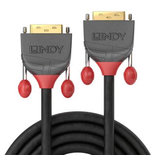 10m DVI-D Single Link Kabel, Anthra Line (Lindy 36240)
