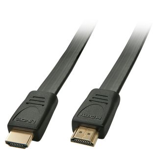 1m HDMI High Speed Flachbandkabel (Lindy 36996)