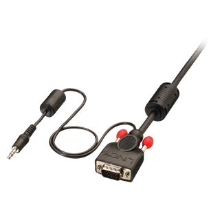 VGA & Audio Premiumkabel M/M 3m (Lindy 37300)