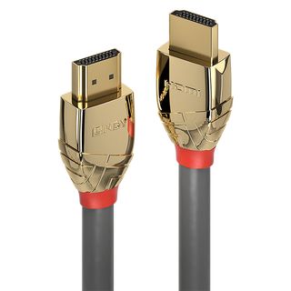 15m Standard HDMI Kabel, Gold Line (Lindy 37867)