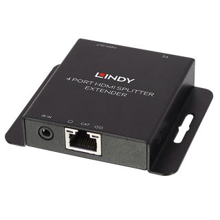 50m Cat.6 4 Port HDMI & IR Splitter Extender inklusive Loop Out (Lindy 38155)