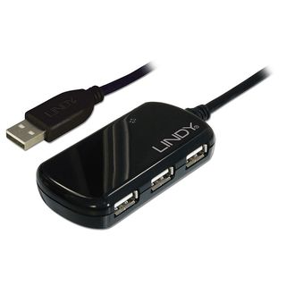 8m USB 2.0 Aktivverlngerungshub Pro (Lindy 42781)