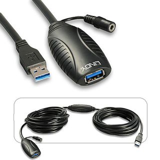 10m USB 3.0 Aktivverlngerung (Lindy 43156)