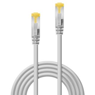 1.5m RJ45 S/FTP LSZH Network Cable, Grey (Lindy 47263)