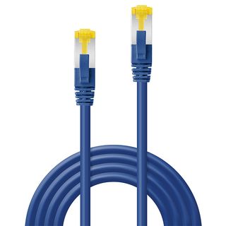 0.3m RJ45 S/FTP LSZH Netzwerkkabel, blau (Lindy 47275)