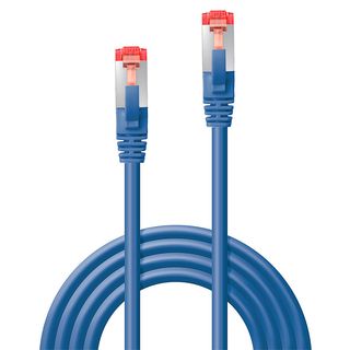 1m Cat.6 S/FTP Netzwerkkabel, blau (Lindy 47717)