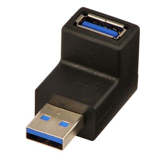USB 3.0 Adapter Typ A 90 nach unten (Lindy 71260)