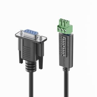 Konfigurierbares RS232 Kabel mit DIP-Switch