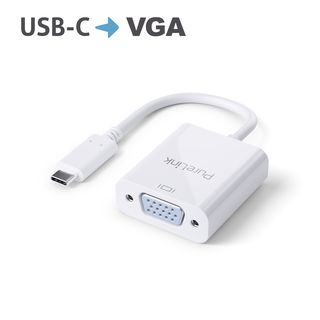 Premium Aktiver 2K USB-C / VGA Portsaver Adapter ? wei