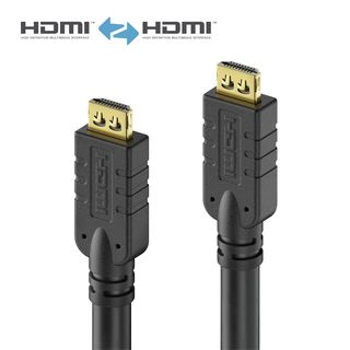 Zertifiziertes 4K High Speed HDMI Kabel ? 30,00m, schwarz