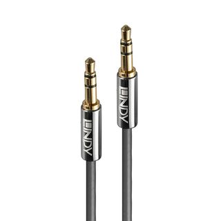 1m 3.5mm Audiokabel, Cromo Line (Lindy 35321)