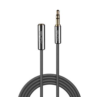 0.5m 3.5mm Audio Verlngerungskabel, Cromo Line (Lindy 35326)