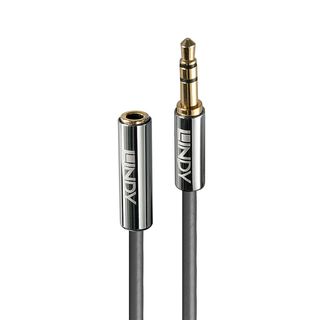 5m 3.5mm Audio Verlngerungskabel, Cromo Line (Lindy 35330)