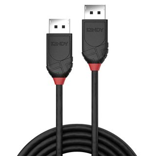 3m DisplayPort 1.2 Kabel, Black Line (Lindy 36493)