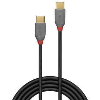 2m USB 2.0 Typ C Kabel, Anthra Line (Lindy 36872)