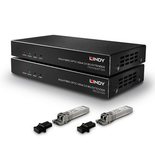 300m Fibre Optic HDMI 18G & IR Extender (Lindy 38174)